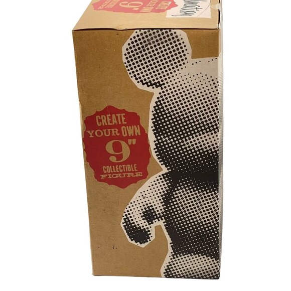 Disney Vinylmation Create Your Own Blank Mickey Mouse White New In Box RARE 9" - Picture 10 of 11